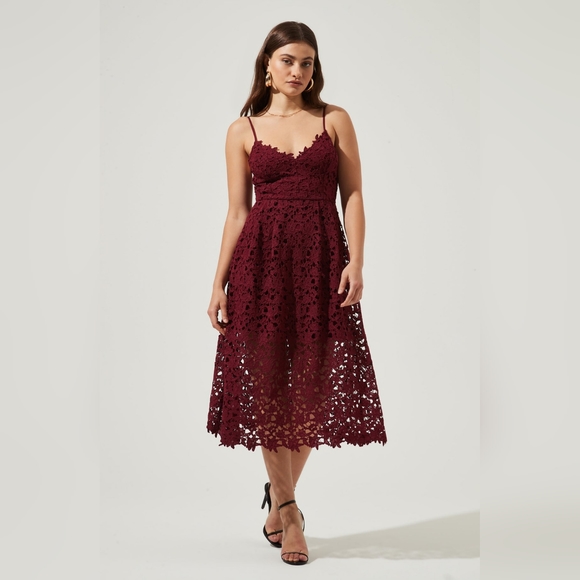long sleeve summer cocktail dresses Chic YC Women's Sun Print Lace Trim Bell Mini Dress V-Neck Boho Bodycon Dress Multicolor / S SKU-01DRS16 Teo Yellow Polka Dot COLOR:Dusty Emerald Made from lightweight